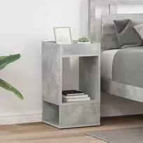 Žurnalinis staliukas 2 pcs Betono pilka 30 x 30 x 56 cm