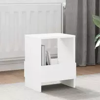 Žurnalų stovas 2 pcs Balta 35 x 30 x 45 cm