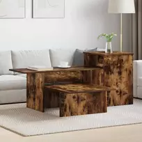 Konsolinis stalas Rūkyta ąžuolas 91,5 x 35 x 38,5 cm
