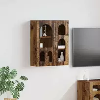 Pakabinama spintelė su lentyna Senas medis 59 x 20 x 71.5 cm