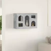 Pakabinama spintelė su lentyna Betono pilka 60 x 20 x 40 cm