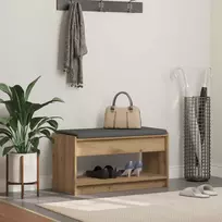 Koridoriaus suolas su pagalve Amatinė Ąžuolas 83 x 38 x 45 cm