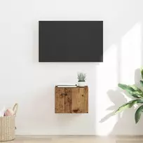 TV sieninė spintelė Senovinis medis 39 x 31 x 29,5 cm