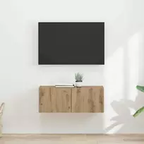 TV sieninė spintelė 2 pcs Meistrų ąžuolas 39 x 31 x 29,5 cm