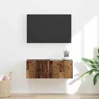 TV sieninė spintelė Senovinis medis 78,5 x 31 x 29,5 cm