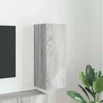 TV sieninė spintelė Pilkas Sonoma 30 x 31 x 80 cm