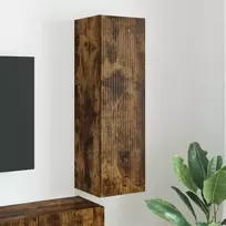 TV sieninė spintelė Rūkyta ąžuolas 30 x 31 x 100 cm