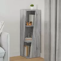 Šoninis lentynas Pilkas Sonoma 33 x 32 x 100,5 cm