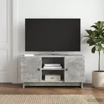 Televizoriaus spintelė 102 x 34,5 x 50 cm Betono pilka