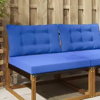 Lauko sofa pagalvėlė 2 pcs Karališka mėlyna Poliesteris