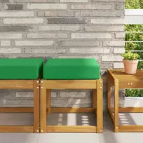 Lauko Sėdimosios Pagalvė Žalia 40 x 40 x 8 cm 100% poliesteris