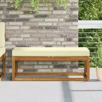 Lauko Sėdimosios Pagalvė Kreminė 115 x 40 x 8 cm