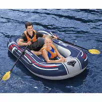 Bestway Hydro-Force Pripučiama valtis su pompa ir irklais, mėlyna