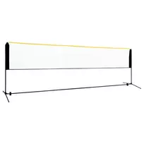 Reguliuojamas badmintono tinklas, 500x103x94–158cm, metalas