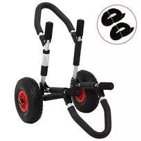 SUP vežimėlis banglentei, aliuminis, sulankstomas, 45 kg
