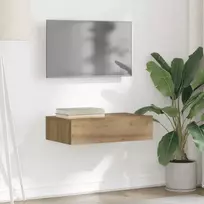 Televizoriaus spintelė su LED, artisano, 60x35x15,5cm