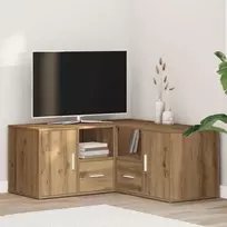 Kampinė spintelė, artisano ąžuolo, 160x40x45cm, mediena