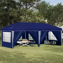 Pop-up šventinis palapinė 575 x 288 x 245 cm Mėlyna