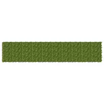 Balkono ekranas su lapais Žalia ir geltona 500 x 100 cm