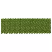 Balkono ekranas su lapais Žalia ir geltona 500 x 150 cm