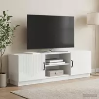 Televizoriaus spintelė Balta 150 x 31 x 47 cm Apdirbta mediena