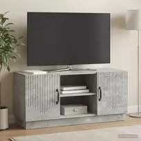 Televizoriaus spintelė Betono pilka 102 x 34,5 x 47 cm