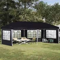 Pop-up šventinis palapinė 575 x 289 x 245 cm Antracitas