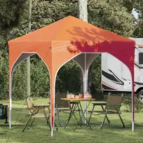 Pop-up šventinis palapinė 194 x 194 x 245 cm Oranžinė