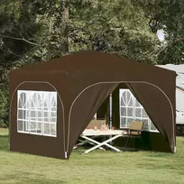 Pop-up šventinis palapinė 290 x 290 x 245 cm Taupe