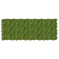 Balkono ekranas su lapais Žalia ir geltona 200 x 75 cm