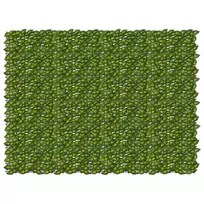 Balkono ekranas su lapais Žalia ir geltona 200 x 150 cm