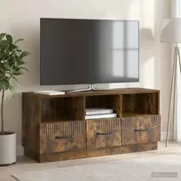 Televizoriaus spintelė Dūminio ąžuolo 102 x 34,5 x 47 cm