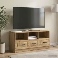 Televizoriaus spintelė Artisano ąžuolo 102 x 34,5 x 47 cm