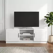 Televizoriaus spintelė Itin blizgi balta 150 x 31 x 47 cm