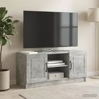 Televizoriaus spintelė Betono pilka 102 x 34,5 x 47 cm