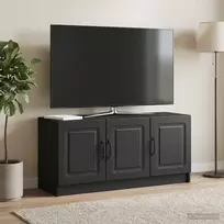 Televizoriaus spintelė Juoda 99 x 34,5 x 47 cm Apdirbta mediena