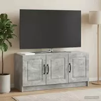 Televizoriaus spintelė Betono pilka 99 x 34,5 x 47 cm