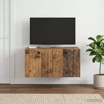 Sieninė TV spintelė Sendintos medienos 59,5 x 41 x 30 cm