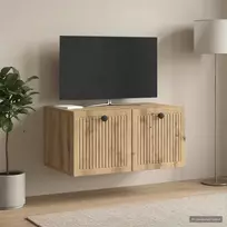 Sieninė TV spintelė Artisano ąžuolo 59,5 x 41 x 30 cm