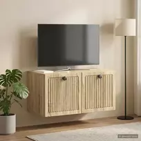 Sieninė TV spintelė Sonoma ąžuolas 59,5 x 31 x 30 cm