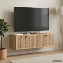 Sieninė TV spintelė Artisano ąžuolo 98 x 31 x 30 cm