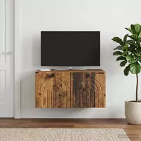 Sieninė TV spintelė Sendintos medienos 59,5 x 41 x 30 cm