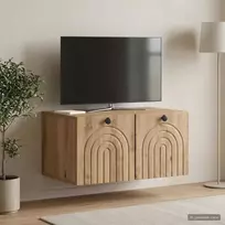 Sieninė TV spintelė Artisano ąžuolo 59,5 x 41 x 30 cm