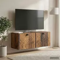 Sieninė TV spintelė Sendintos medienos 78,5 x 31 x 30 cm