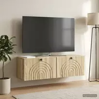 Sieninė TV spintelė Sonoma ąžuolas 98 x 31 x 30 cm
