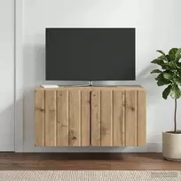 Sieninė TV spintelė Artisano ąžuolo 59,5 x 41 x 30 cm