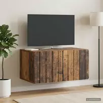 Sieninė TV spintelė Sendintos medienos 59,5 x 41 x 30 cm