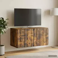 Sieninė TV spintelė Dūminio ąžuolo 59,5 x 31 x 30 cm