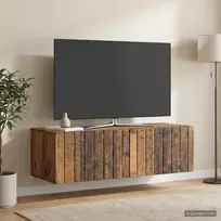 Sieninė TV spintelė Sendintos medienos 98 x 41 x 30 cm
