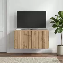 Sieninė TV spintelė Artisano ąžuolo 59,5 x 31 x 30 cm